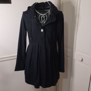 Joseph Black and White Embroidered Label